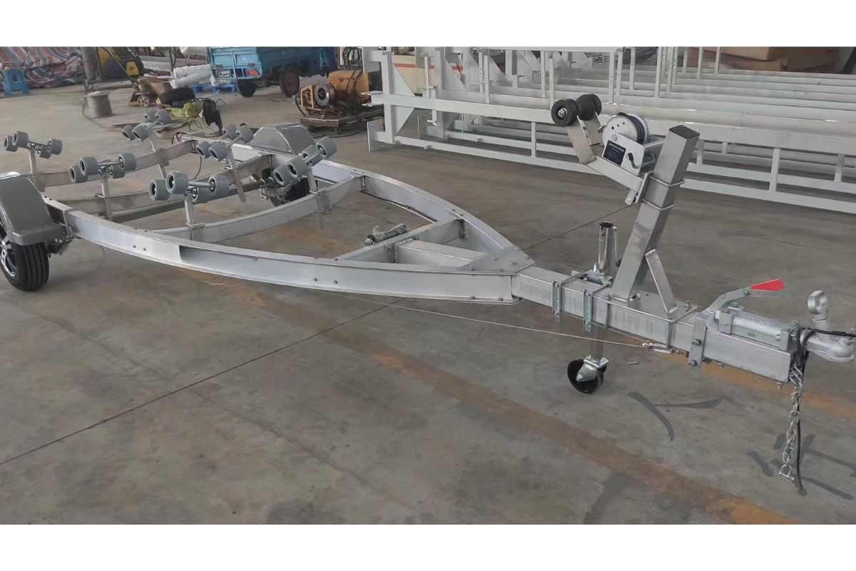 ATM 1200KG Wobbly Roller Aluminum Boat Trailer