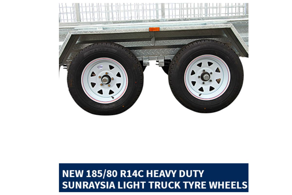 8×5 Dual Axle Cage Trailer 