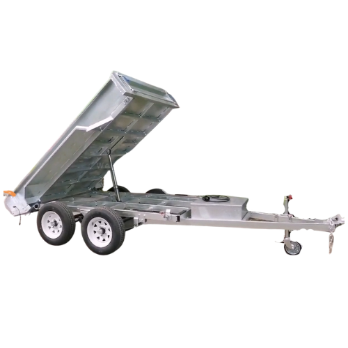 10×6 Tipping Hydraulic Cage Trailer 
