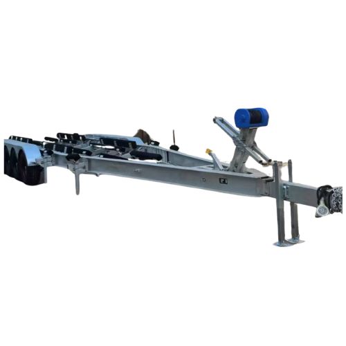 Tri axle Galvanized Boat Trailer