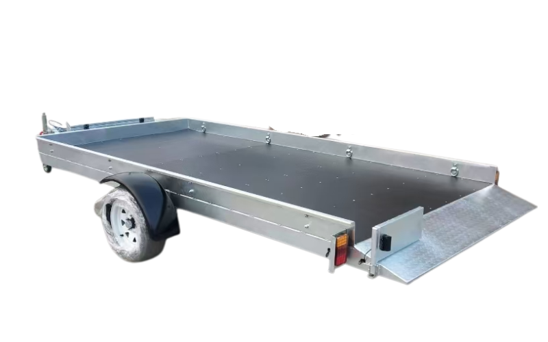 European Hydraulic Motorbike Trailer