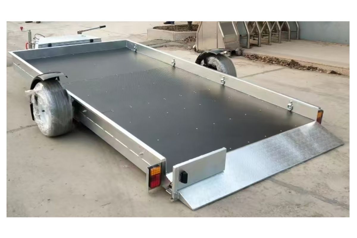 European Hydraulic Motorbike Trailer